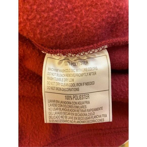 NFL Washington Redskins Reebok pullover fleece sweatshirt Indian Logo small Vint - Picture 6 of 6